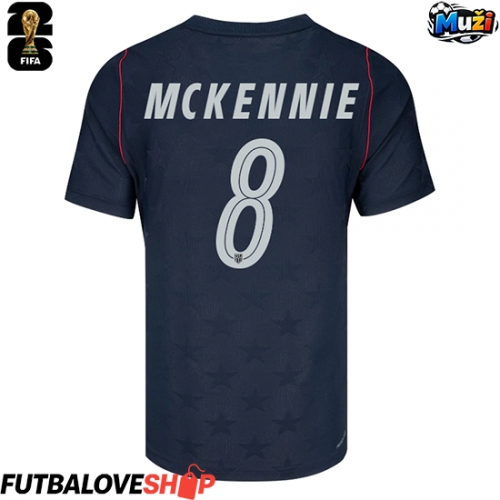 Dres Spojené štáty Weston McKennie #8 Preč MS 2026 Krátky Rukáv